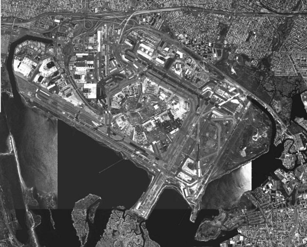 Imatge de l'aeroport de New York - John Fisherald Kennedy (Satèl·lit)